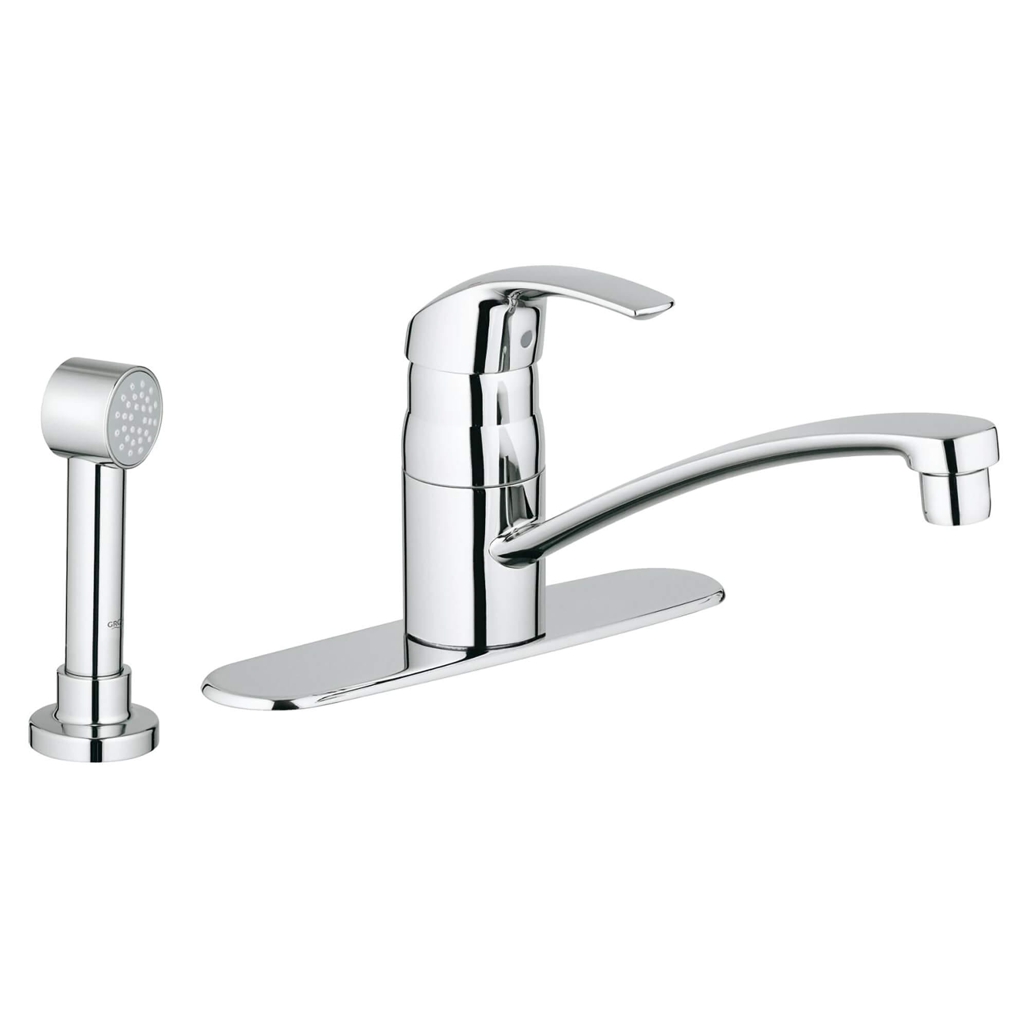 Single-Handle Kitchen Faucet 1.75 GPM with Side Spray